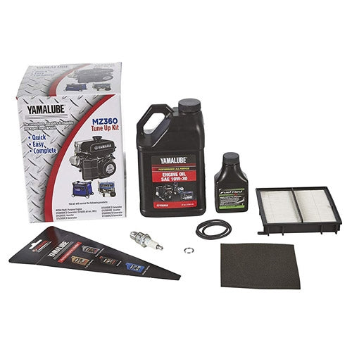 Yamalube® Tune-Up Kit | LUB-MZ360-KT-00 | Yamaha EF4500iSE - EF6300iSDE - EF5500D-DE - EF7200D-DE Tune-Up Kit
