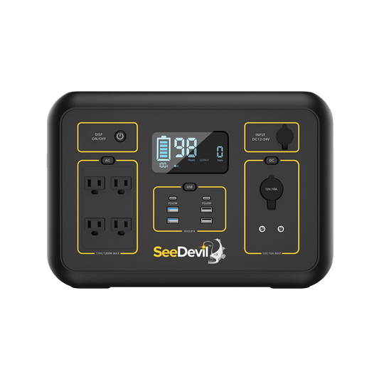 SeeDevil 1200W 1132Wh Portable Power Station Image Front